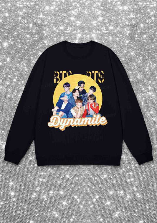 Bangtan Dynamite Kpop Y2K Sweatshirt Cherrykitten