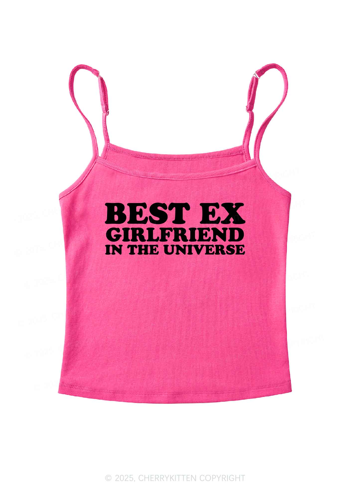 Universe Best Ex Girlfriend Y2K Spaghetti Strap Cami Cherrykitten