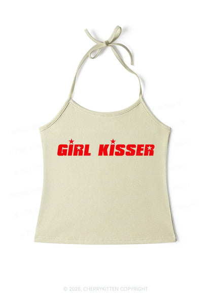 Girl Kisser Star Y2K Halter Neck Cami Cherrykitten