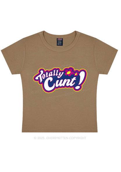 Totally Cxxt Y2K Baby Tee Cherrykitten