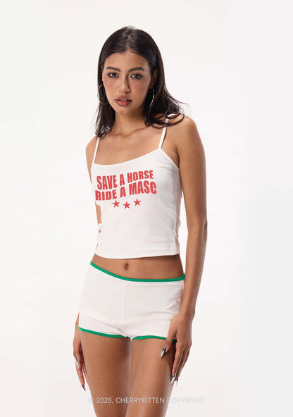 Ride A Masc Pride Y2K Spaghetti Strap Cami Cherrykitten