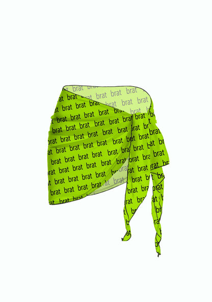 Brat Summer Y2K Print Bikini Set Cherrykitten