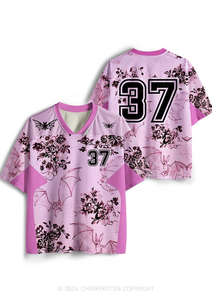 Custom Pink Bat Y2K Sport Jersey Shirts Cherrykitten