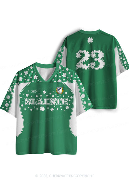 Custom Slainte St Patricks Y2K Sport Jersey Shirts Cherrykitten