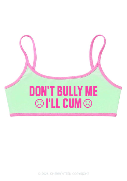 Dont Bully Me Y2K Super Crop Cami Cherrykitten