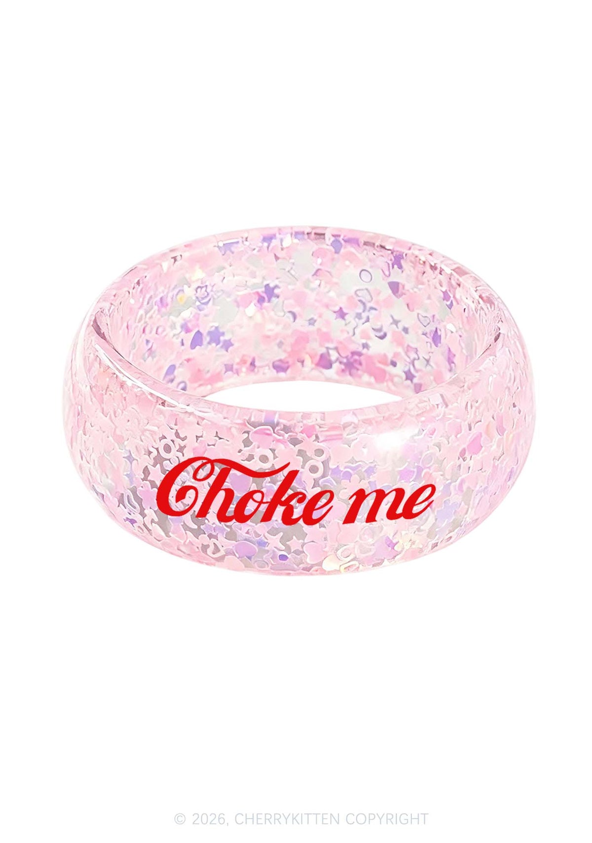 Choke Me Y2K Cuff Bangle Cherrykitten