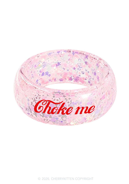Choke Me Y2K Cuff Bangle Cherrykitten