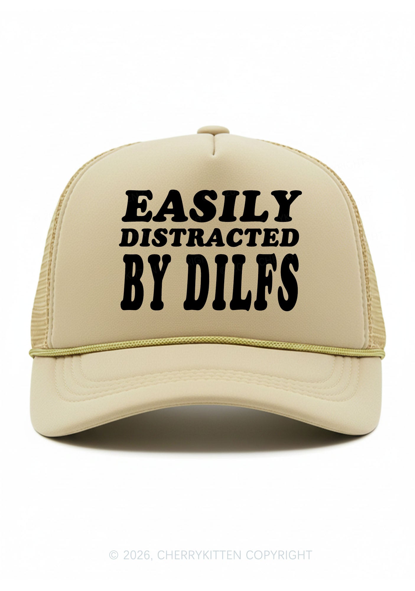 Easily Distracted By Dxxfs Y2K Trucker Hat Cherrykitten