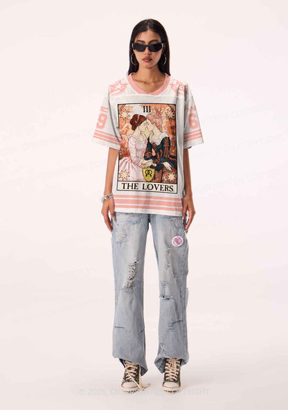 Victorian Rose Lesbian Pride Y2K Sport Jersey Shirts Cherrykitten