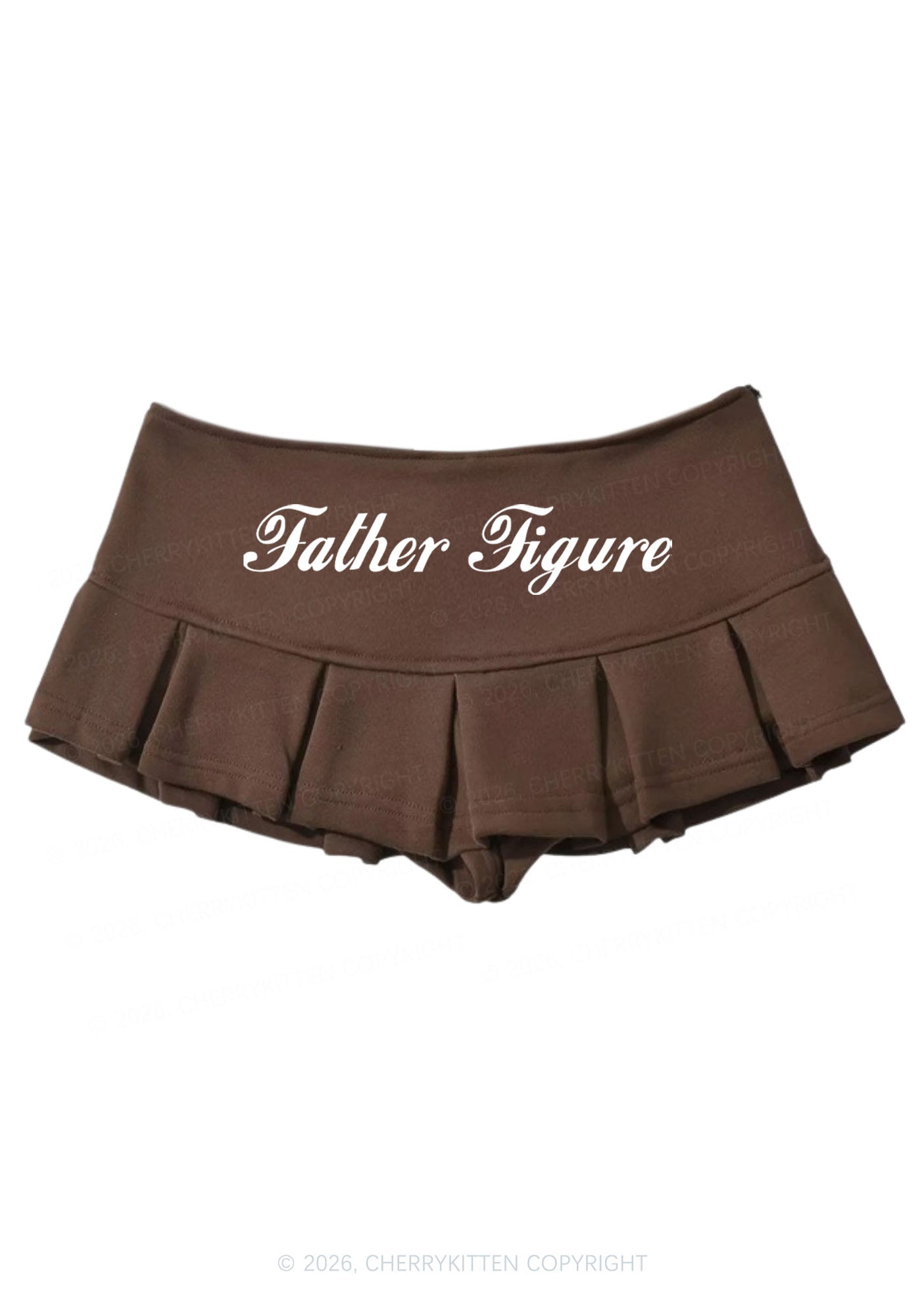 Father Figure Y2K Mini Pleated Skirts Cherrykitten