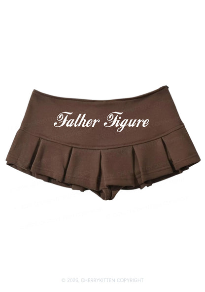 Father Figure Y2K Mini Pleated Skirts Cherrykitten