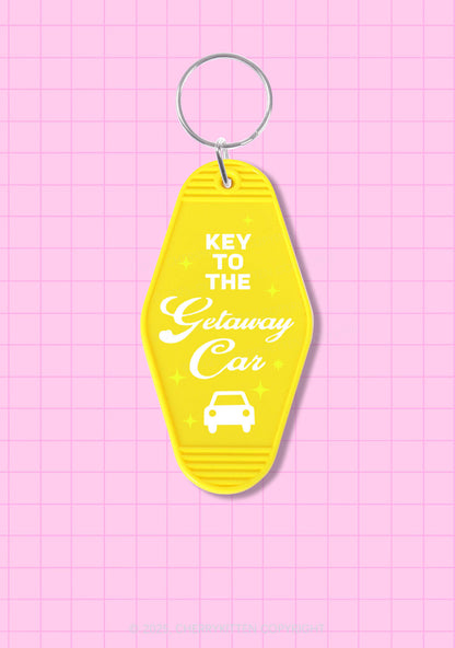 The Getaway Car 1Pc Y2K Hotel Keychain Cherrykitten
