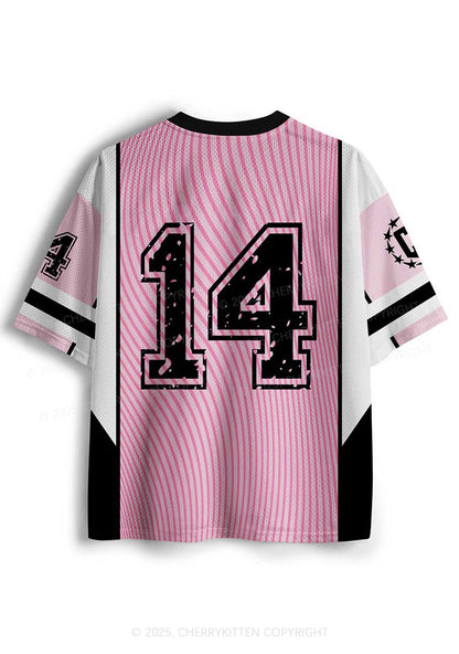 Custom Pink Whos A Good Boy Y2K Sport Jersey Shirts Cherrykitten