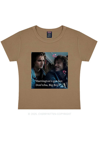 Big Boy Got Her Y2K Baby Tee Cherrykitten