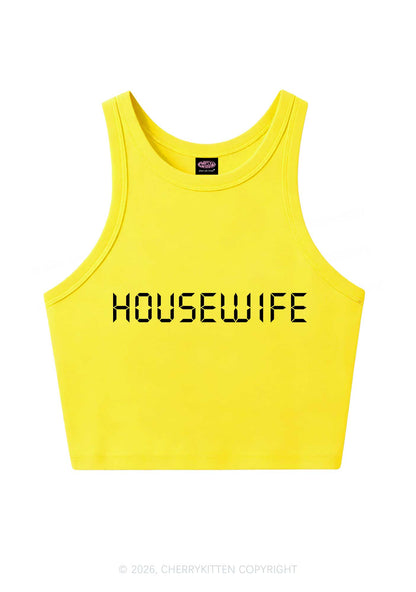 Housewife Y2K Crop Tank Top Cherrykitten