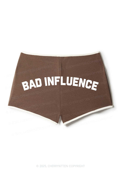 Bad Influence Y2K Booty Shorts Cherrykitten
