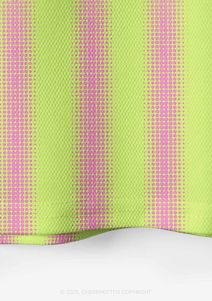 Custom Neon Pink Cxxt Y2K Crop Sport Jersey Shirts Cherrykitten