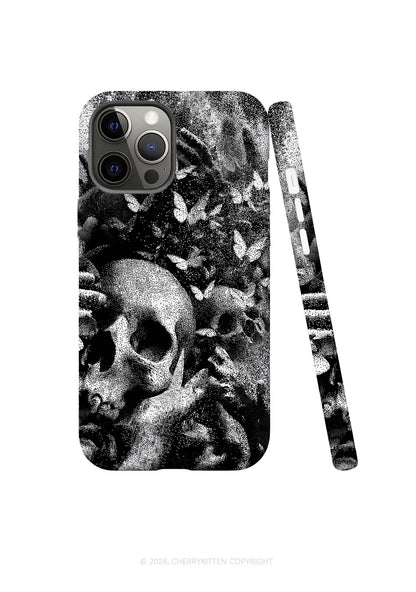 Halloween Gothic Skull Y2K Phone Case Cherrykitten