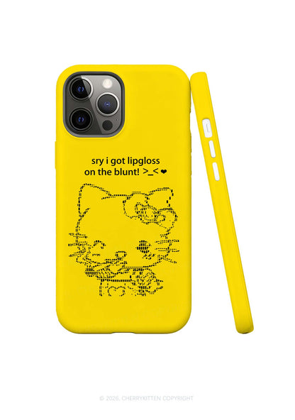 Sorry About Lipgloss Y2K Phone Case Cherrykitten