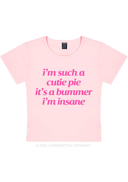 Such A Cutie Pie Y2K Baby Tee Cherrykitten
