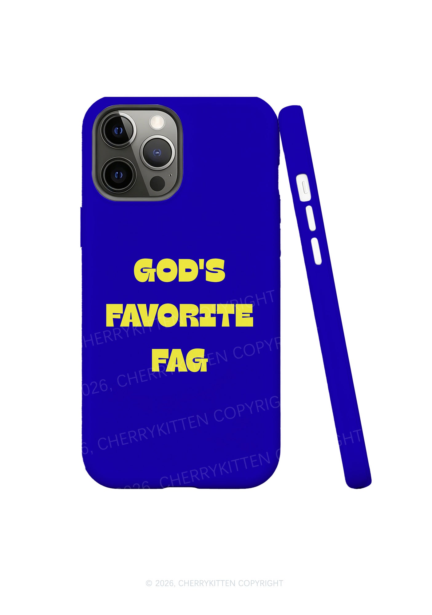 Gods Favorite Fag Pride Y2K Phone Case Cherrykitten