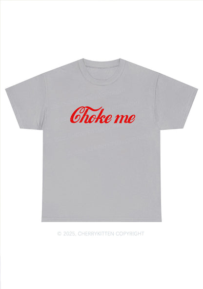 Choke Me Y2K Chunky Shirt Cherrykitten