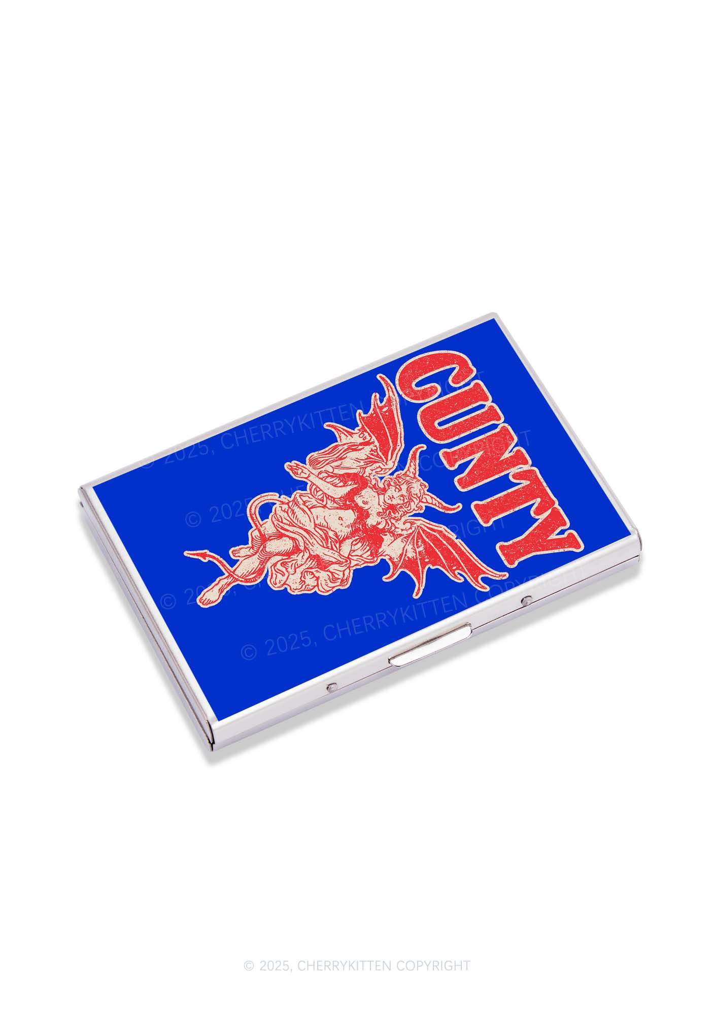 Cunty Satan Y2K Mirror Cigarette Case Cherrykitten