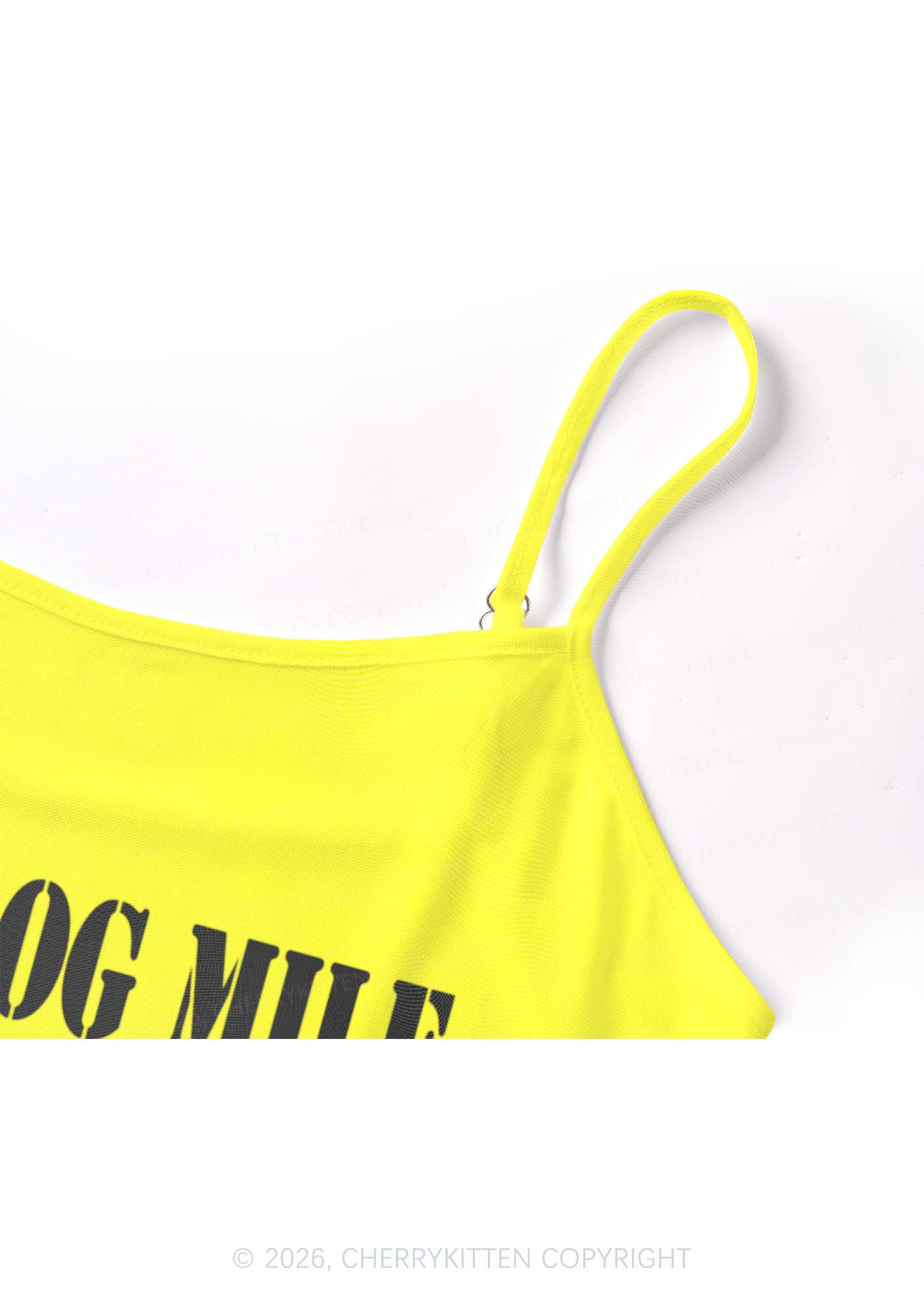 Dog Mxxf Y2K Mesh Cami Tank Cherrykitten
