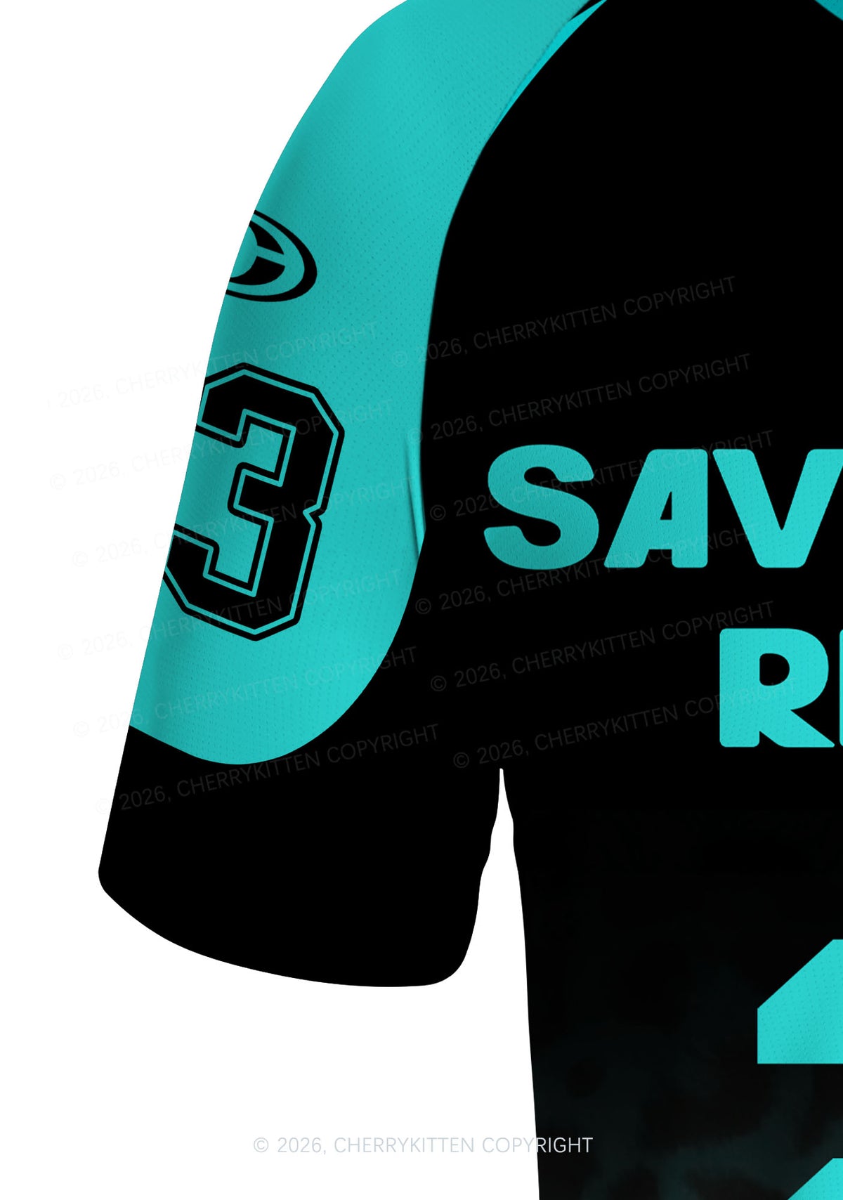 Black Ride A DJ Y2K Football Jersey Shirts Cherrykitten