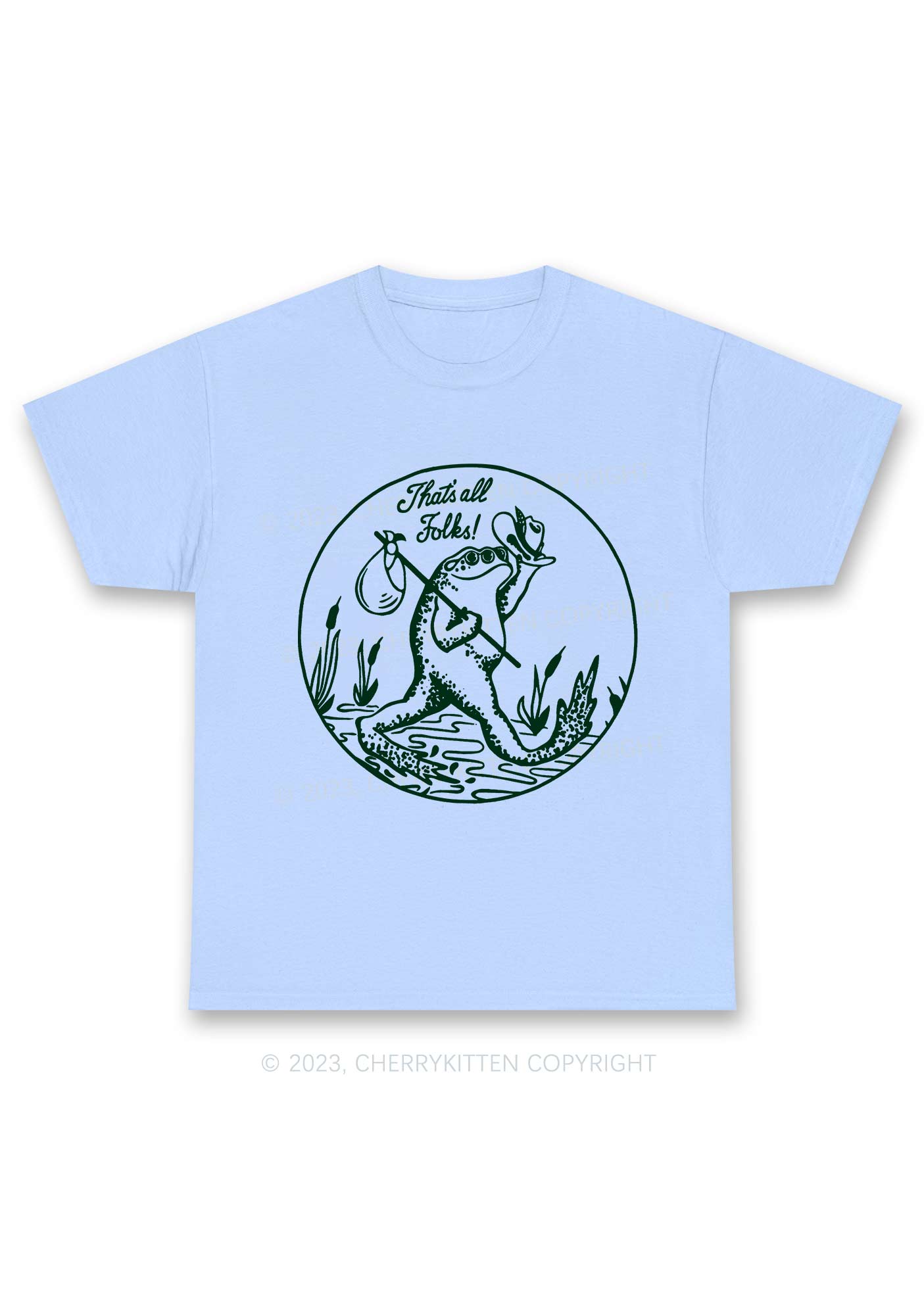That's All Folks Chunky Shirt Cherrykitten