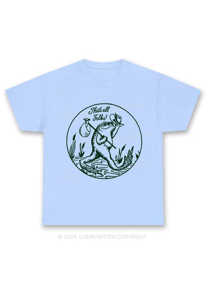 That's All Folks Chunky Shirt Cherrykitten
