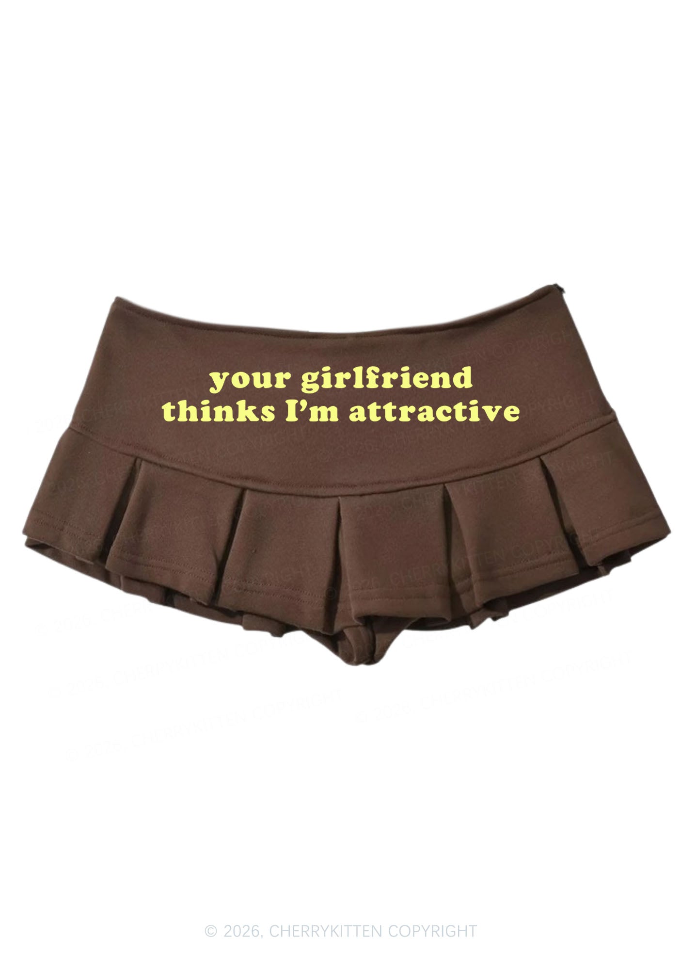 Im Attractive Pride Y2K Mini Pleated Skirts Cherrykitten