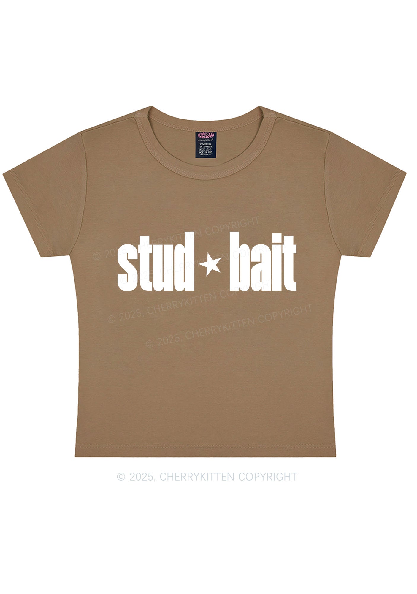 Stud Bait Pride Y2K Baby Tee Cherrykitten