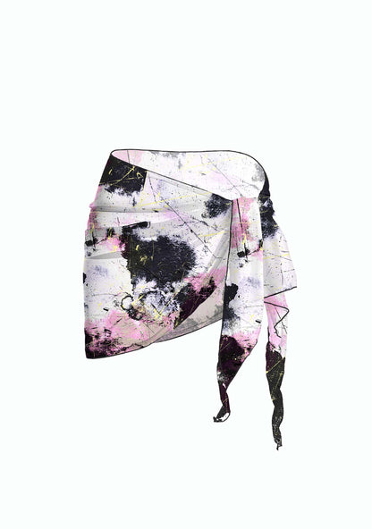 Ink Graffiti Y2K Print Bikini Set Cherrykitten