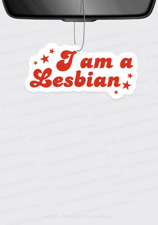 Im Lesbian Pride 1Pc Y2K Car Air Freshener Cherrykitten