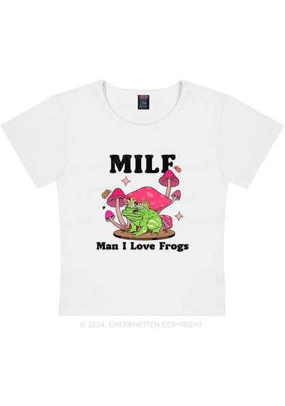 Mxxf Frog Y2K Baby Tee Cherrykitten