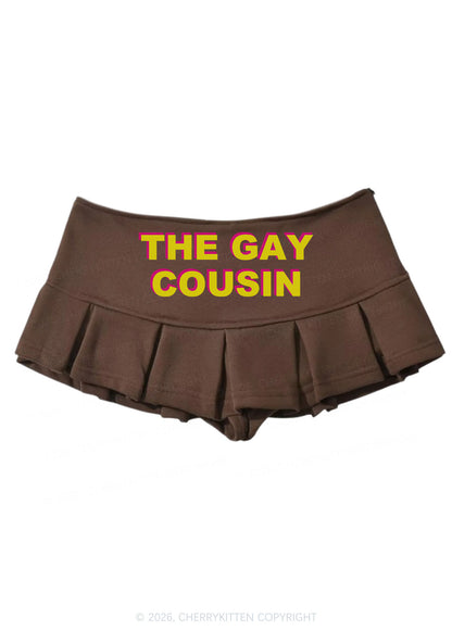 The Gay Cousin Pride Y2K Mini Pleated Skirts Cherrykitten