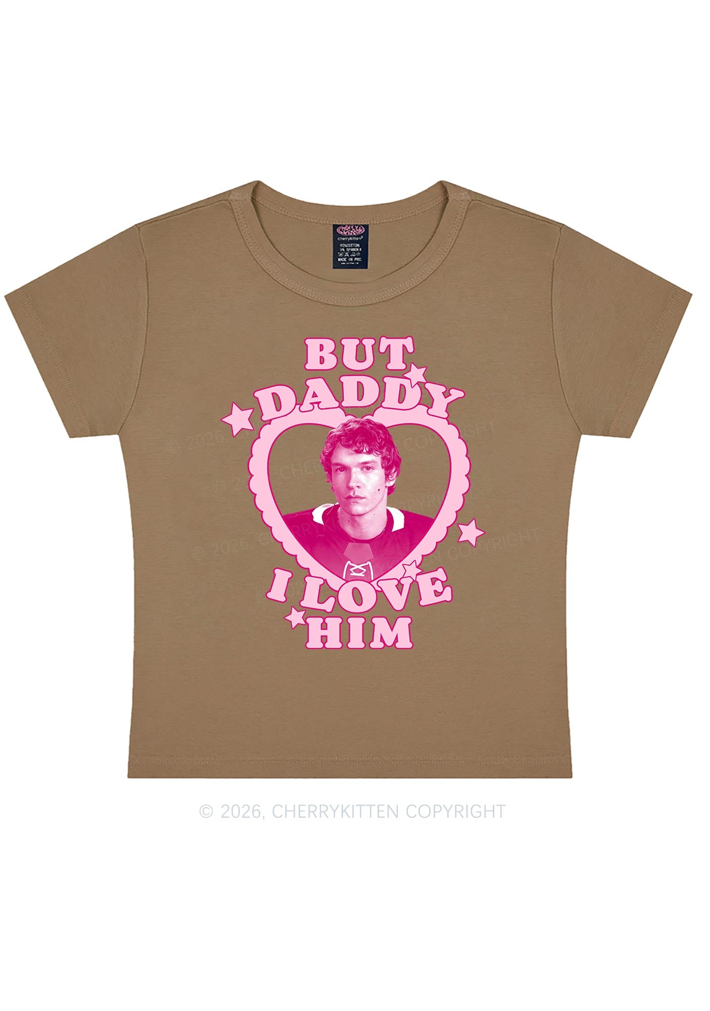 But Daddy I Love CS Y2K Baby Tee Cherrykitten