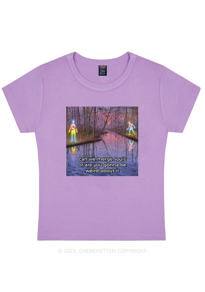 Curvy Merge Souls Y2K Baby Tee Cherrykitten