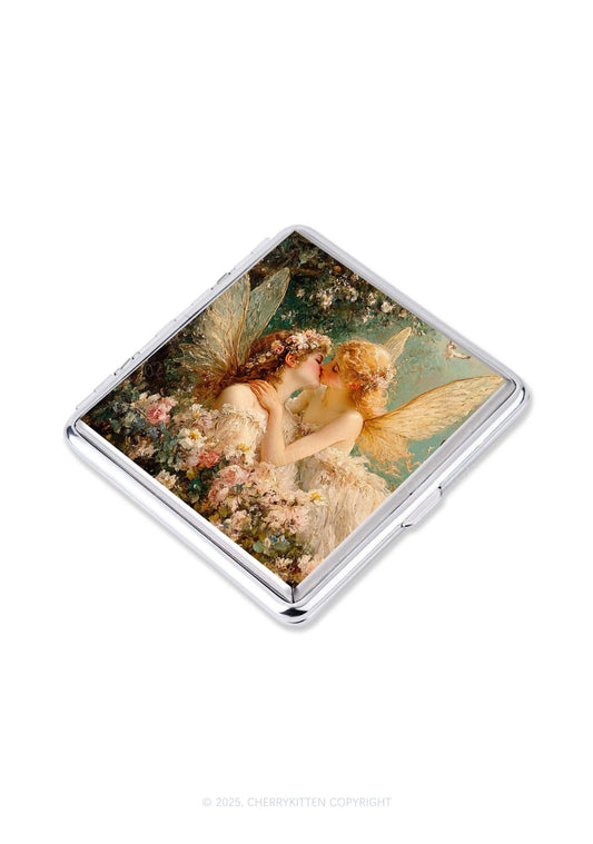 Fairy Kiss Pride Y2K Cigarette Case Cherrykitten