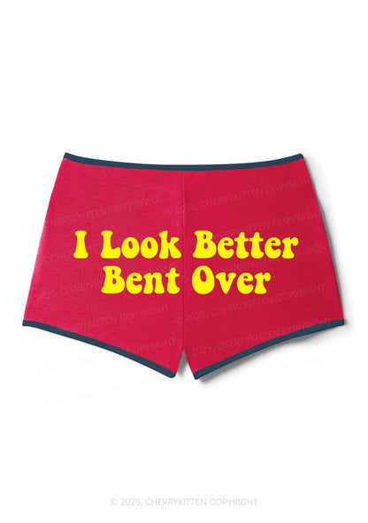 Look Better Bent Over Y2K Booty Shorts Cherrykitten