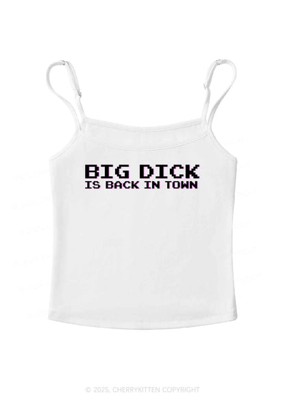 Big Is Back In Town Y2K Spaghetti Strap Cami Cherrykitten