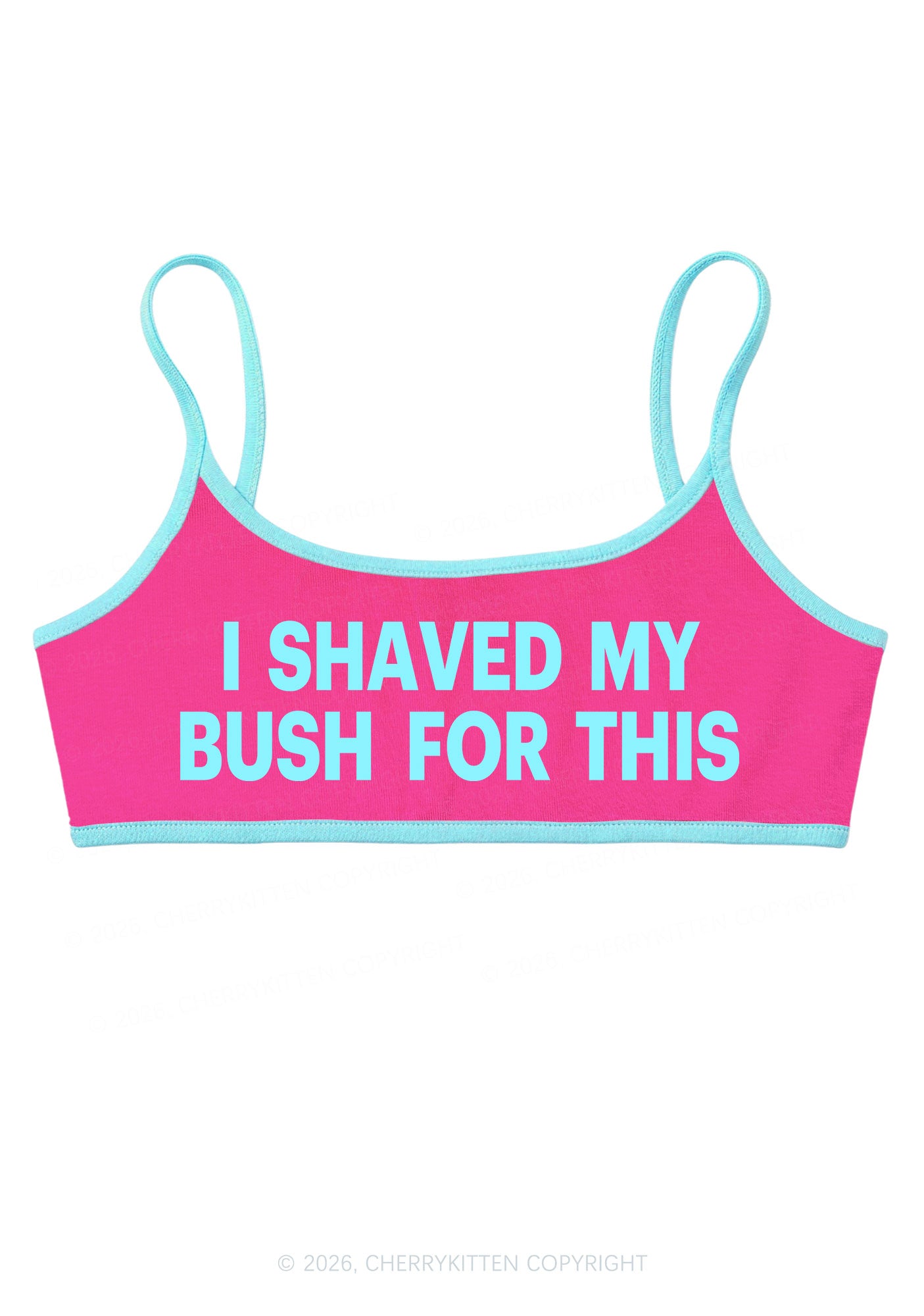 I Shaved My Bush For This Y2K Super Crop Cami Cherrykitten