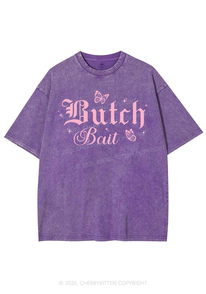 Butch Bait Pride Y2K Shirts Washed Tee Cherrykitten