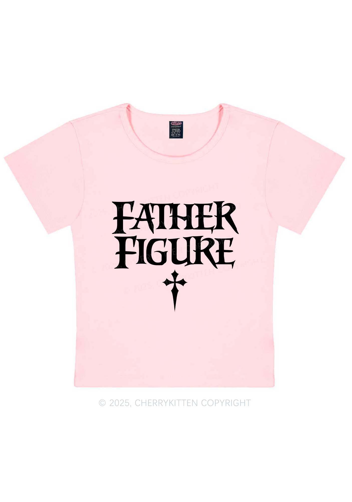 Halloween Father Figure Y2K Baby Tee Cherrykitten