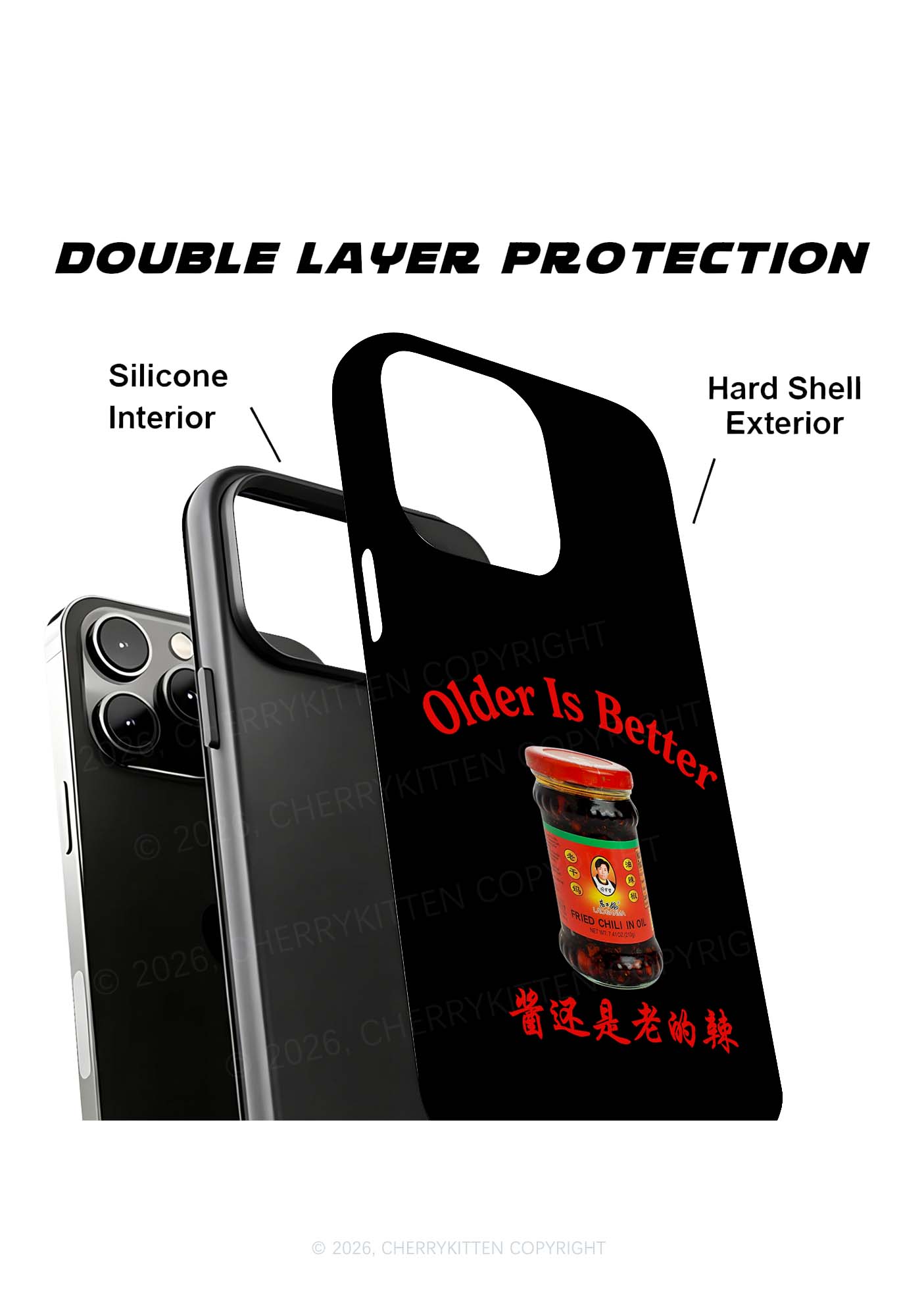 Older Is Better Y2K Phone Case Cherrykitten