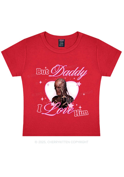 Daddy I Love VN Y2K Baby Tee Cherrykitten