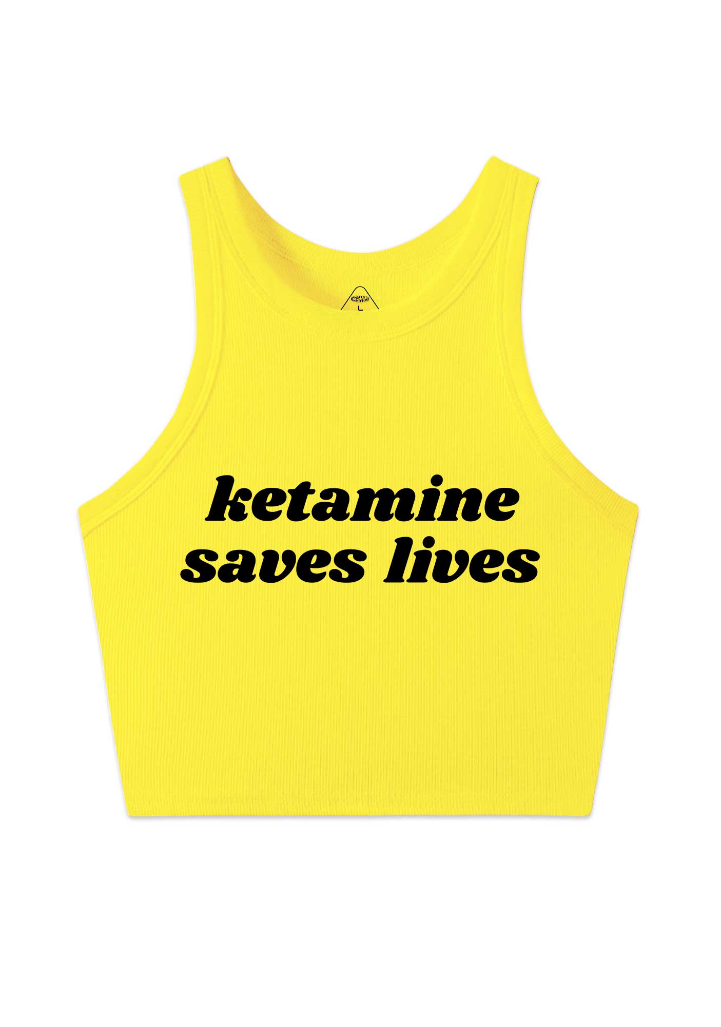 Kxxamine Saves Lives Y2K Crop Tank Top Cherrykitten