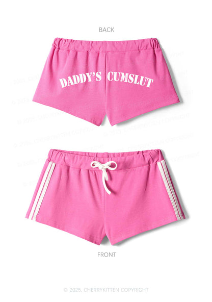 Daddys Cxmlxt Y2K Drawstring Mini Shorts Cherrykitten