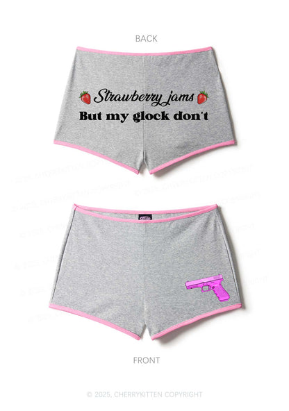 Strawberry Jams Y2K Booty Shorts Cherrykitten